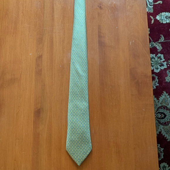 Hermès men’s vintage silk necktie - Picture 2 of 6